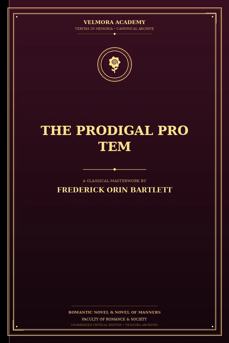 The Prodigal Pro Tem