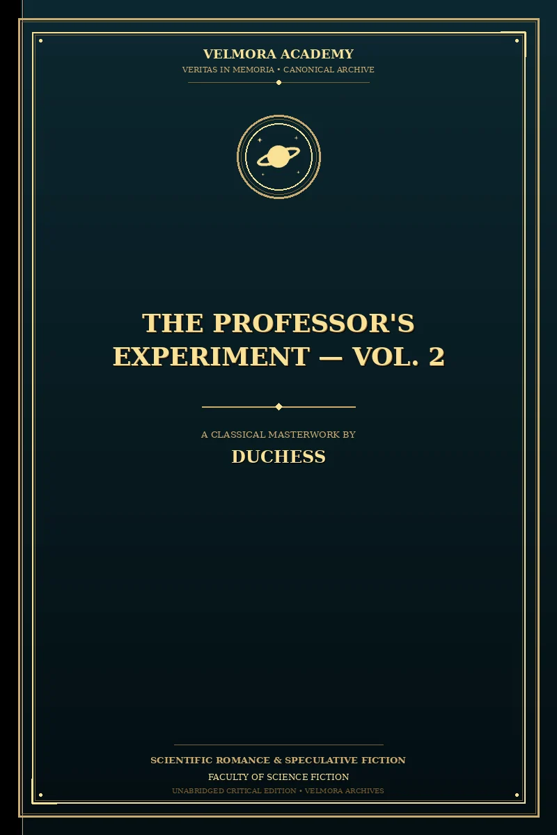 Cover of The professor's experiment — Vol. 2