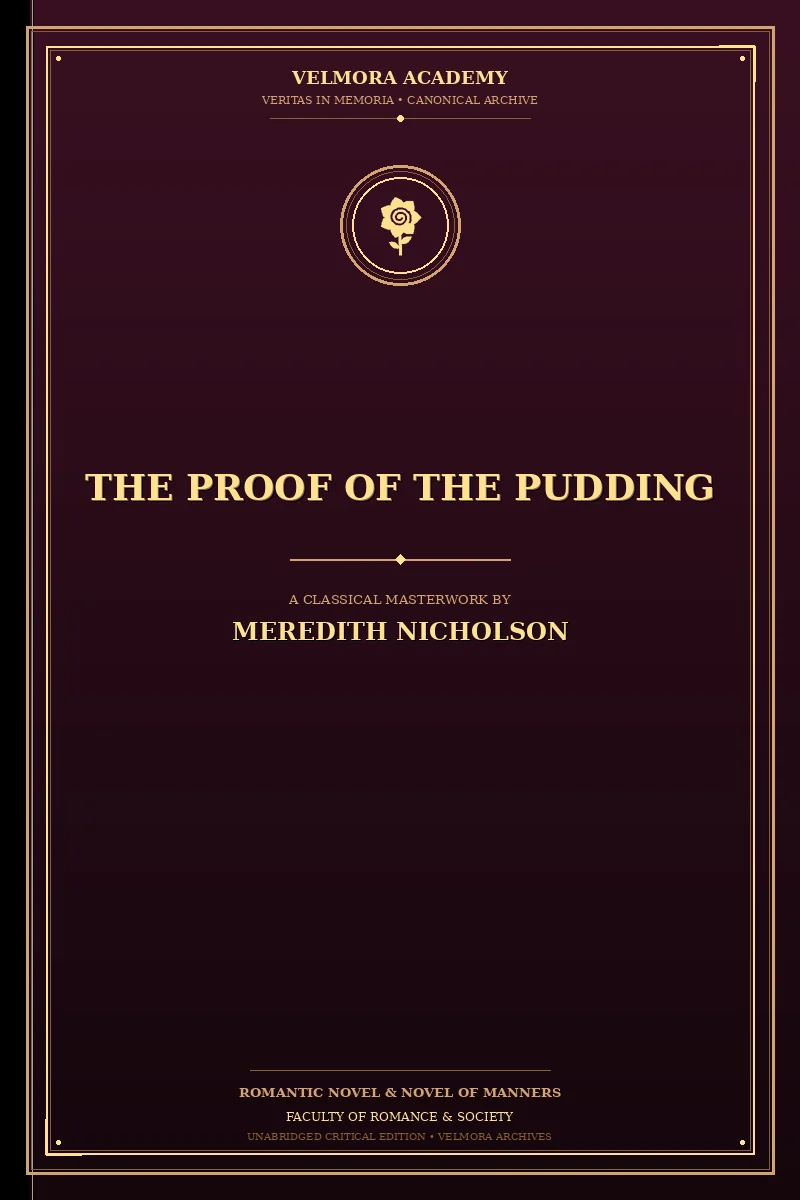 Cover of The Proof of the Pudding