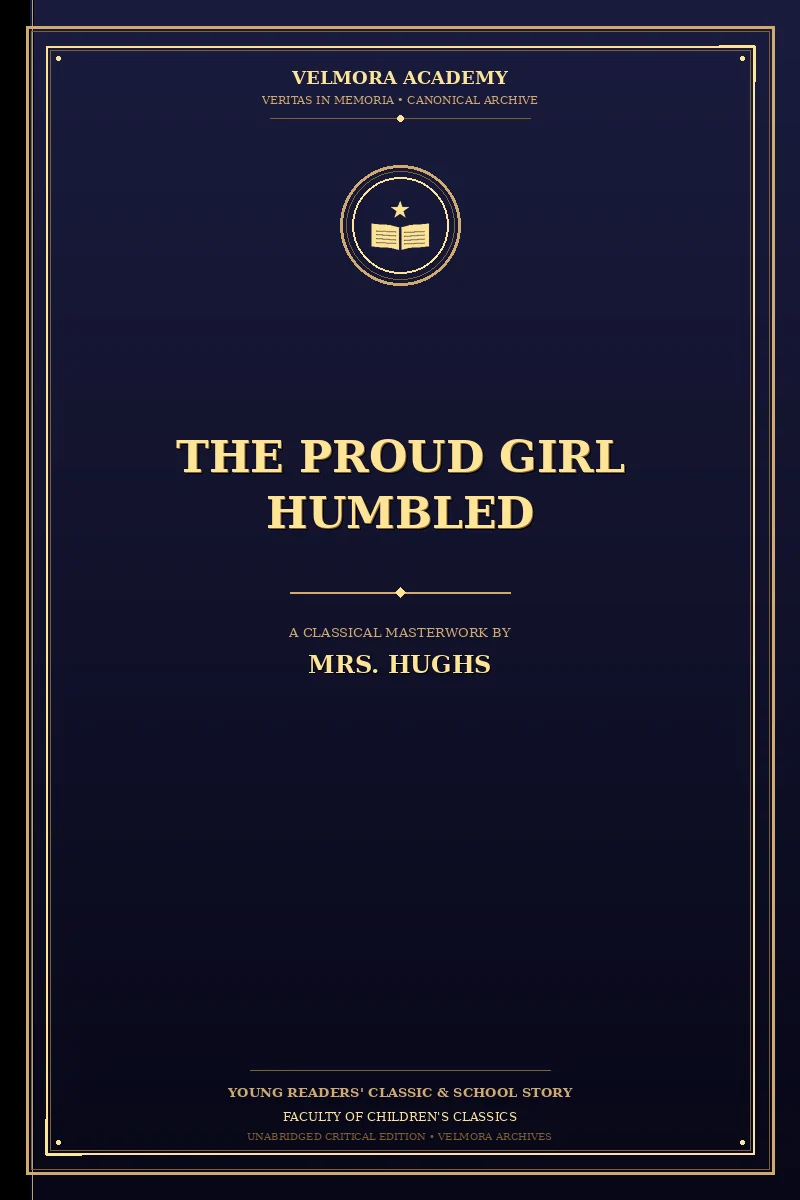 The proud girl humbled