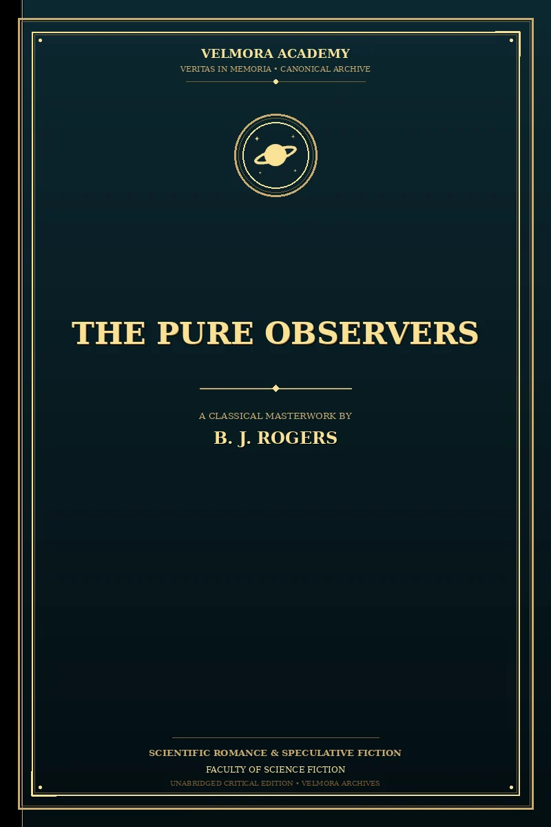 Cover of The Pure Observers