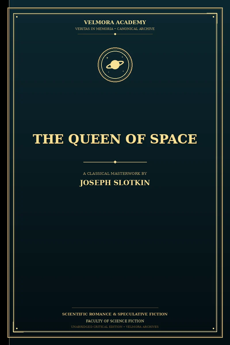 Cover of The Queen of Space