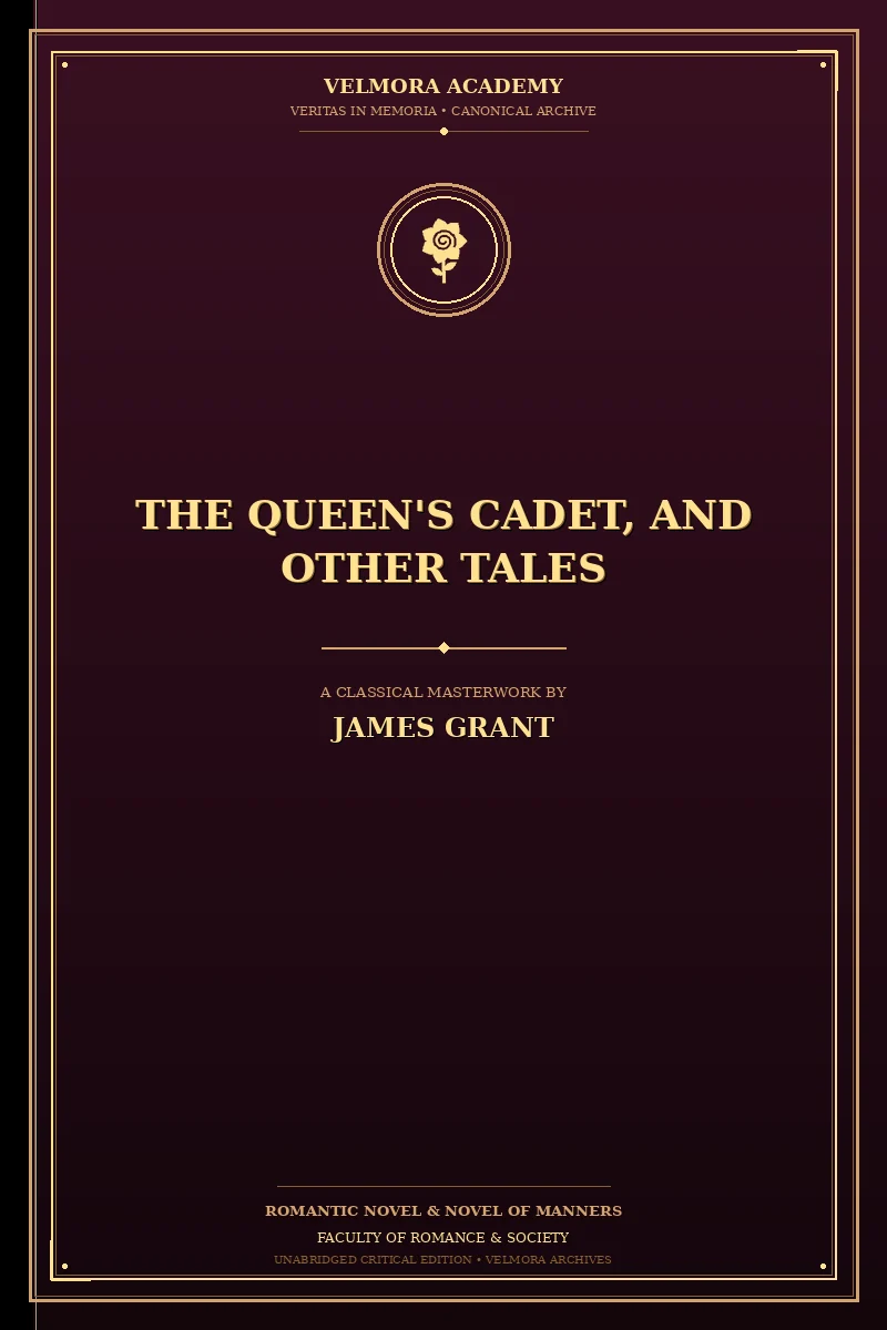 Cover of The Queen's cadet, and other tales