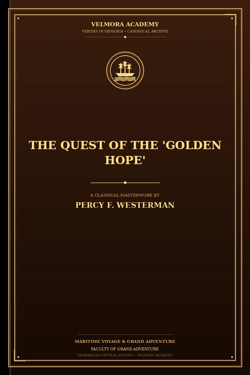 Cover of The Quest of the 'Golden Hope'