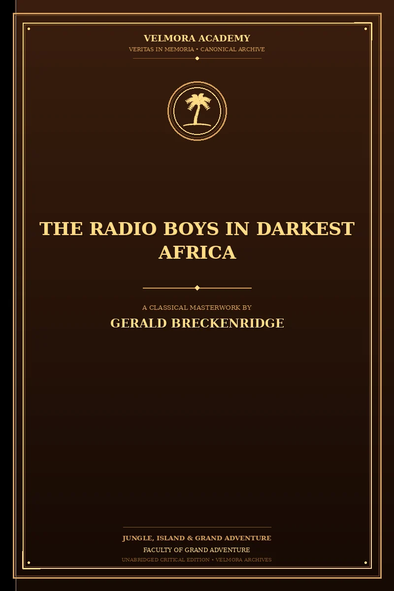 The Radio Boys in Darkest Africa