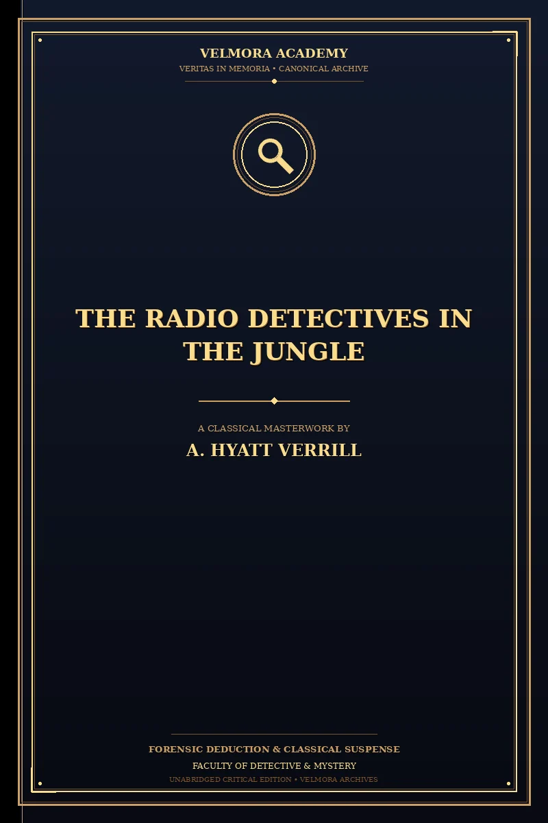 Cover of The Radio Detectives in the Jungle