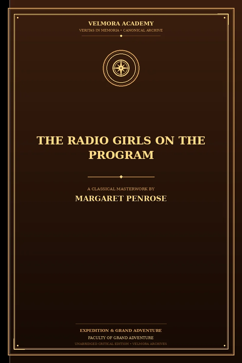 Cover of The Radio Girls on the program