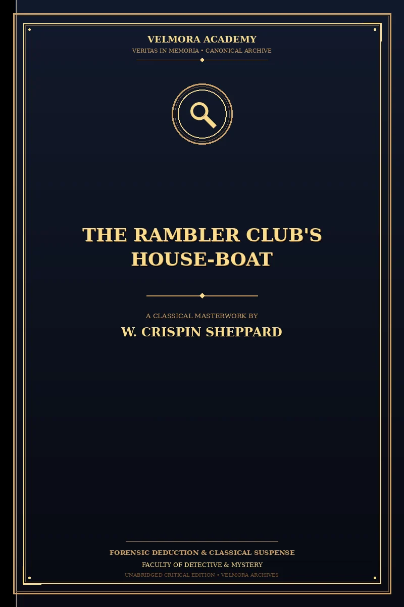 The Rambler Club's house-boat