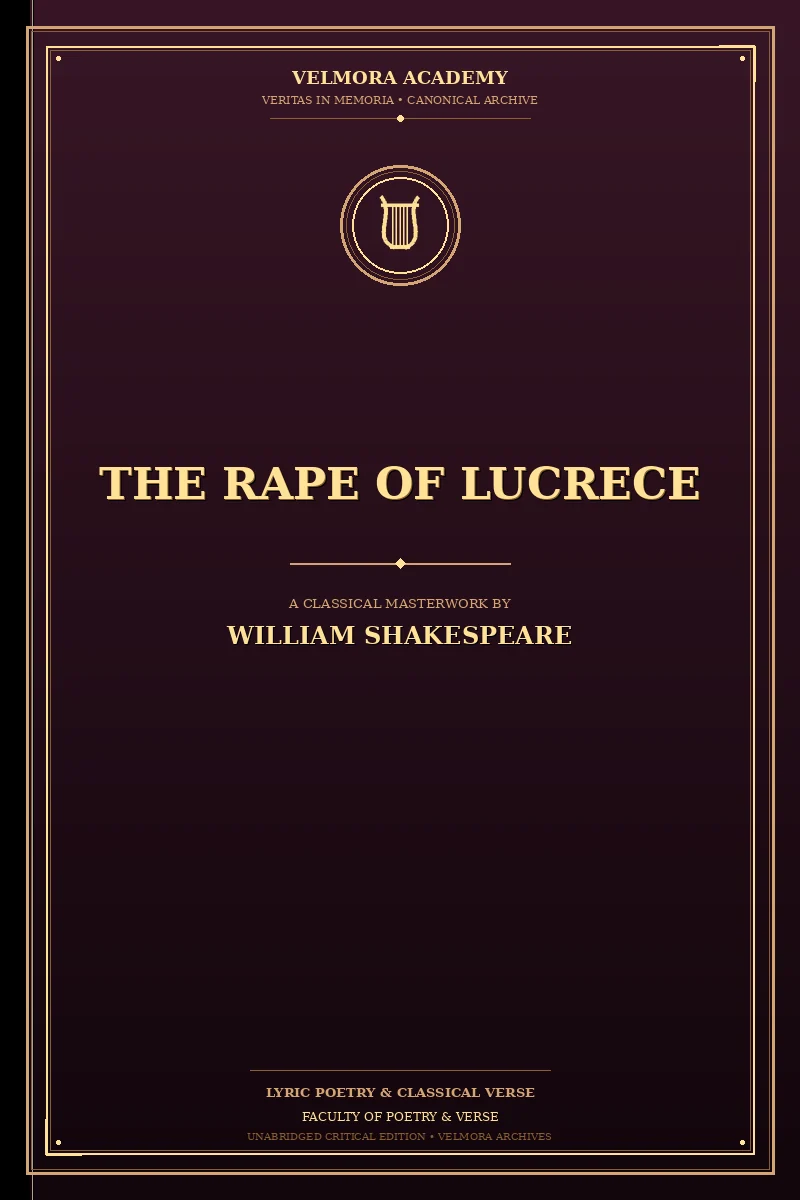 The Rape of Lucrece