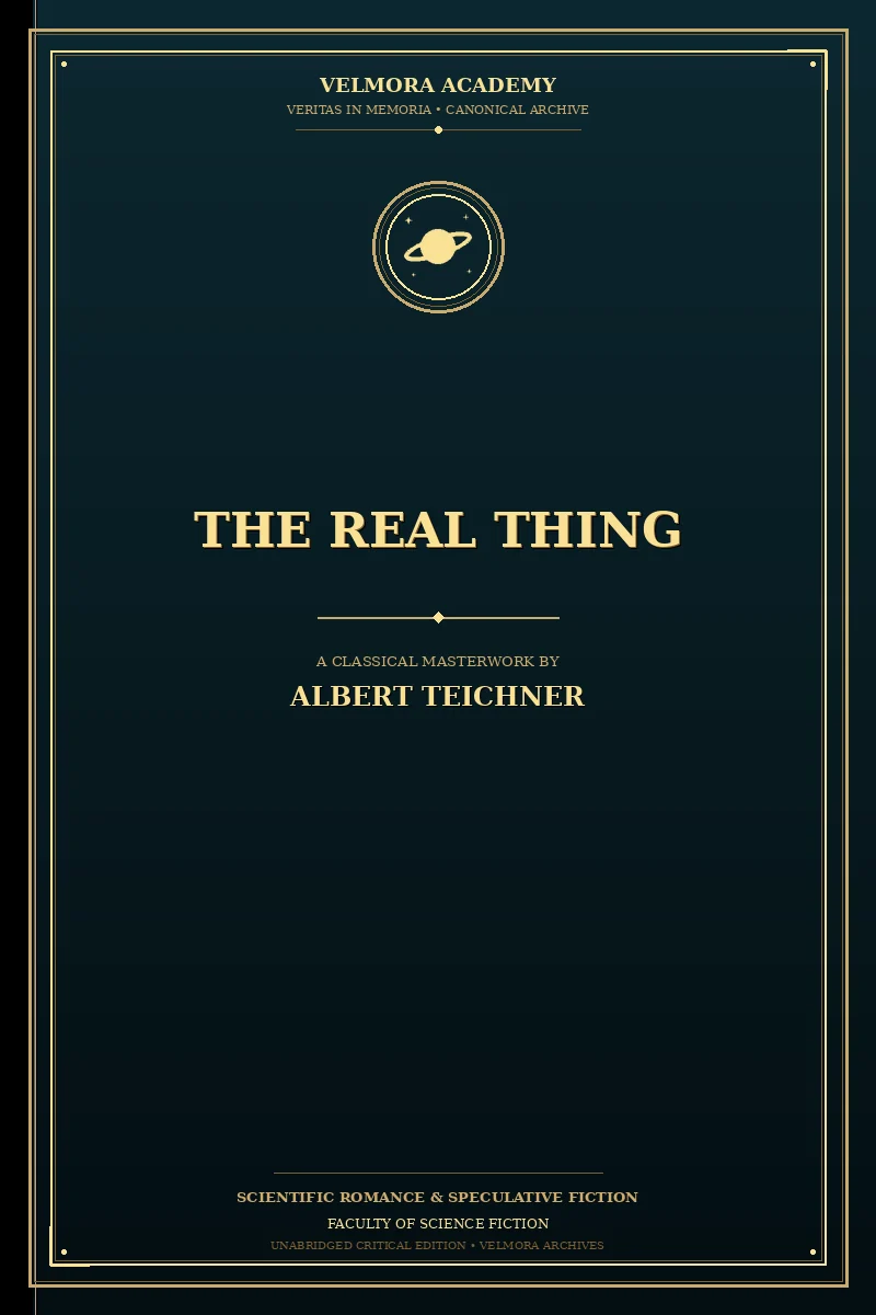 Cover of The Real Thing