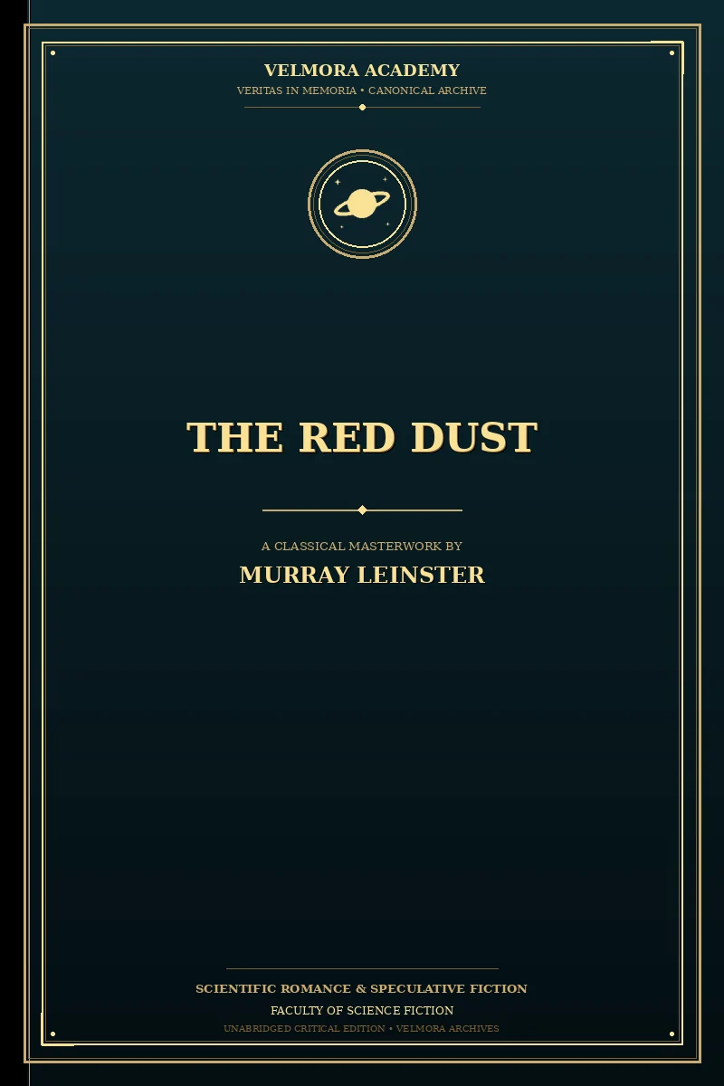 Cover of The Red Dust