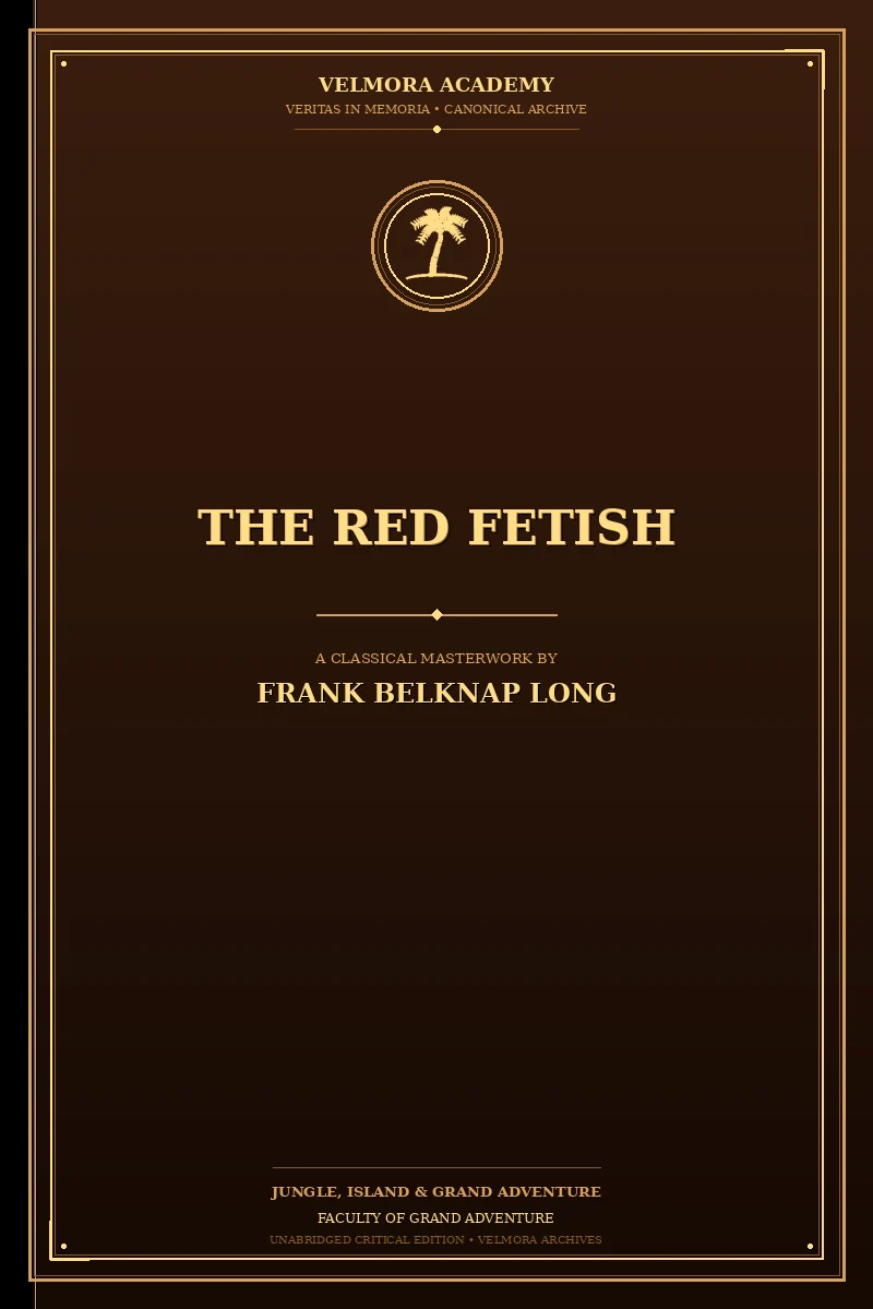 Cover of The red fetish