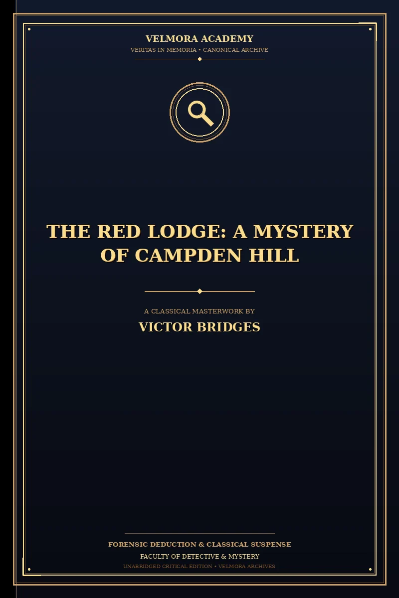 Cover of The Red Lodge: A Mystery of Campden Hill