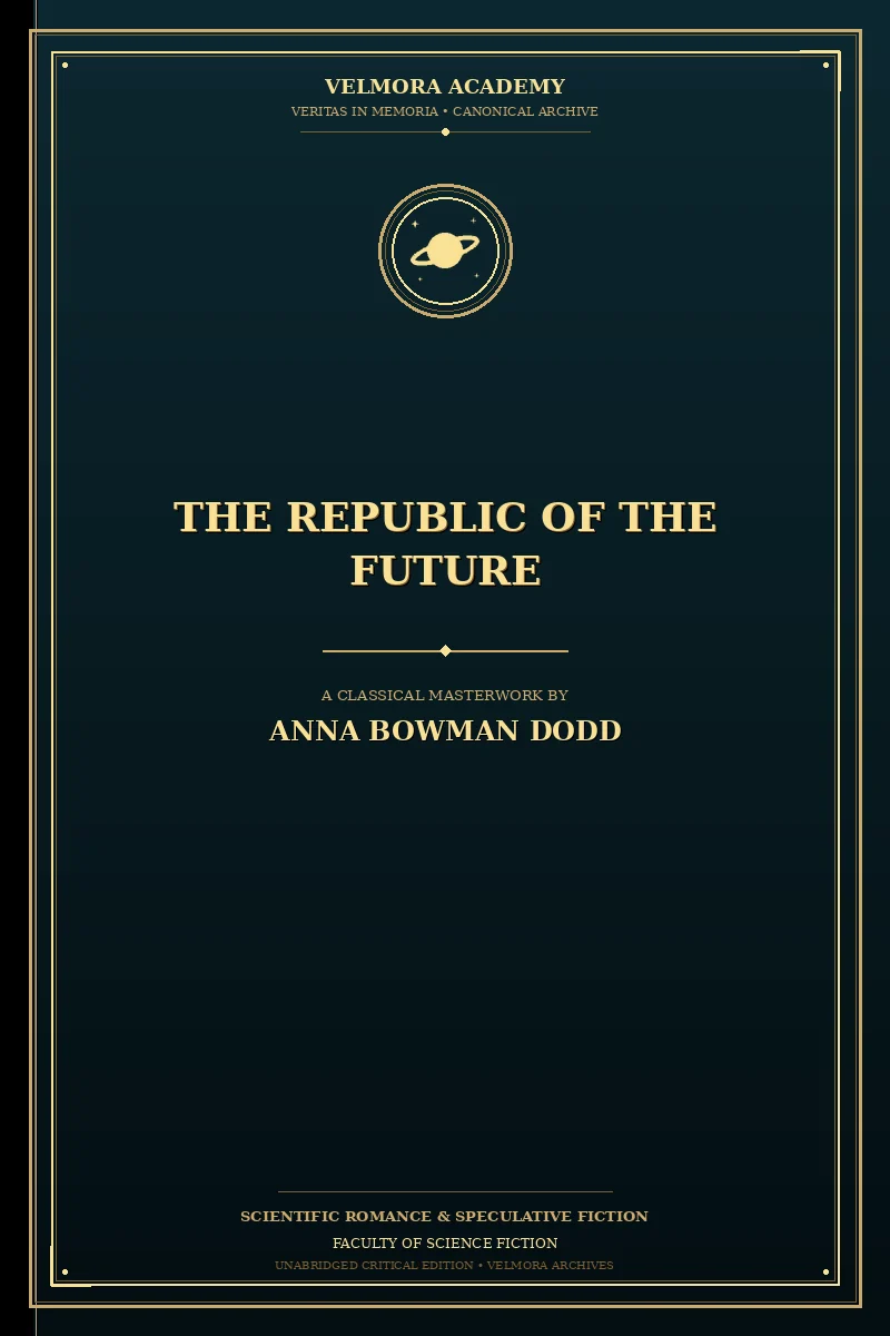 Cover of The Republic of the Future