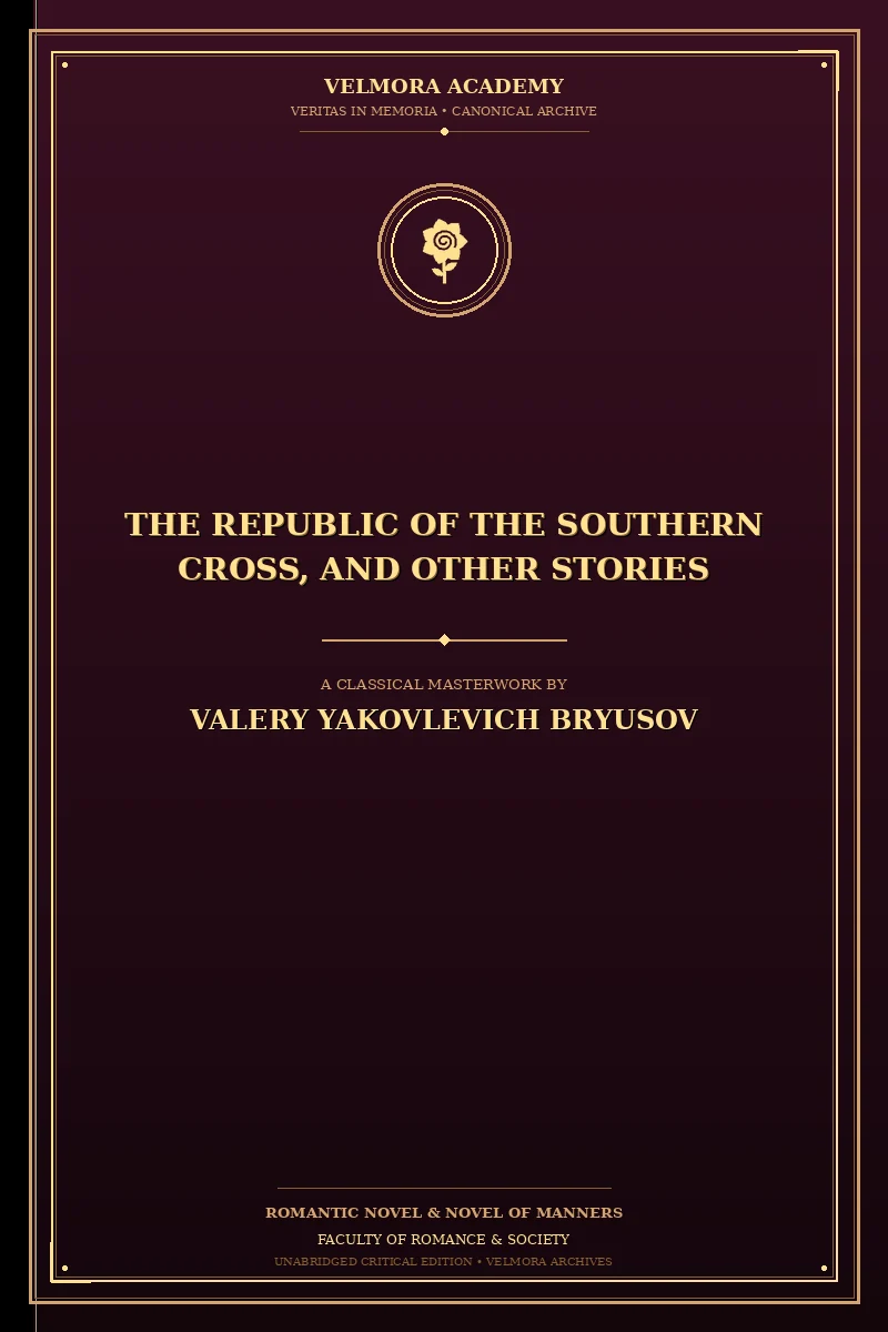 The Republic of the Southern Cross, and Other Stories