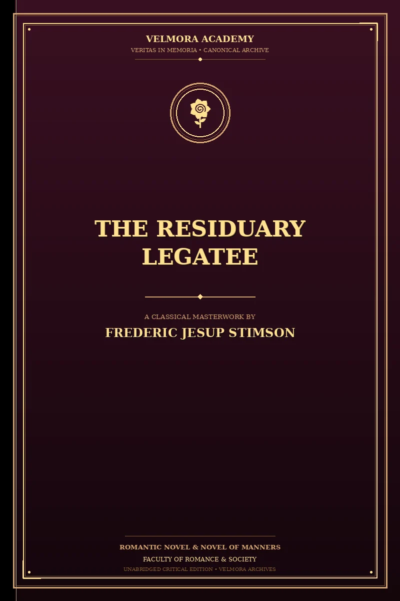 The Residuary Legatee