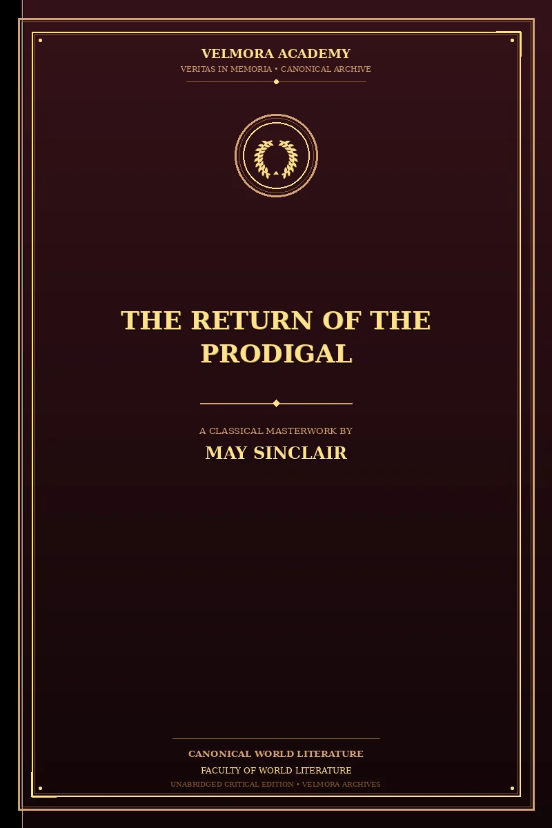 The Return of the Prodigal