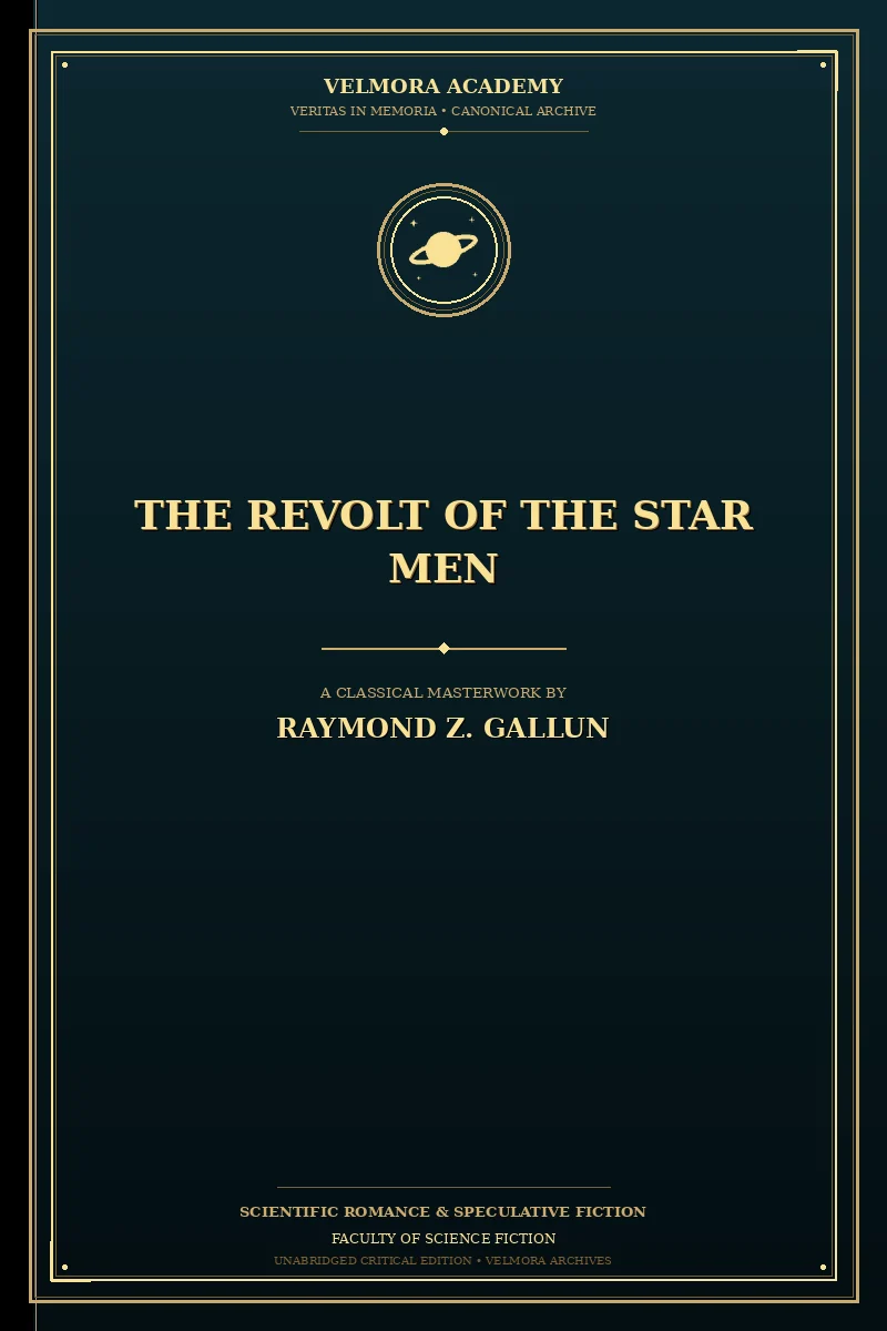 The Revolt of the Star Men