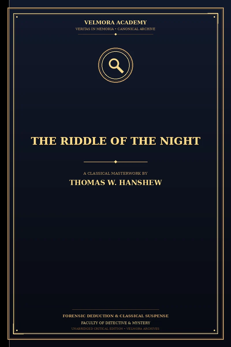 The Riddle of the Night