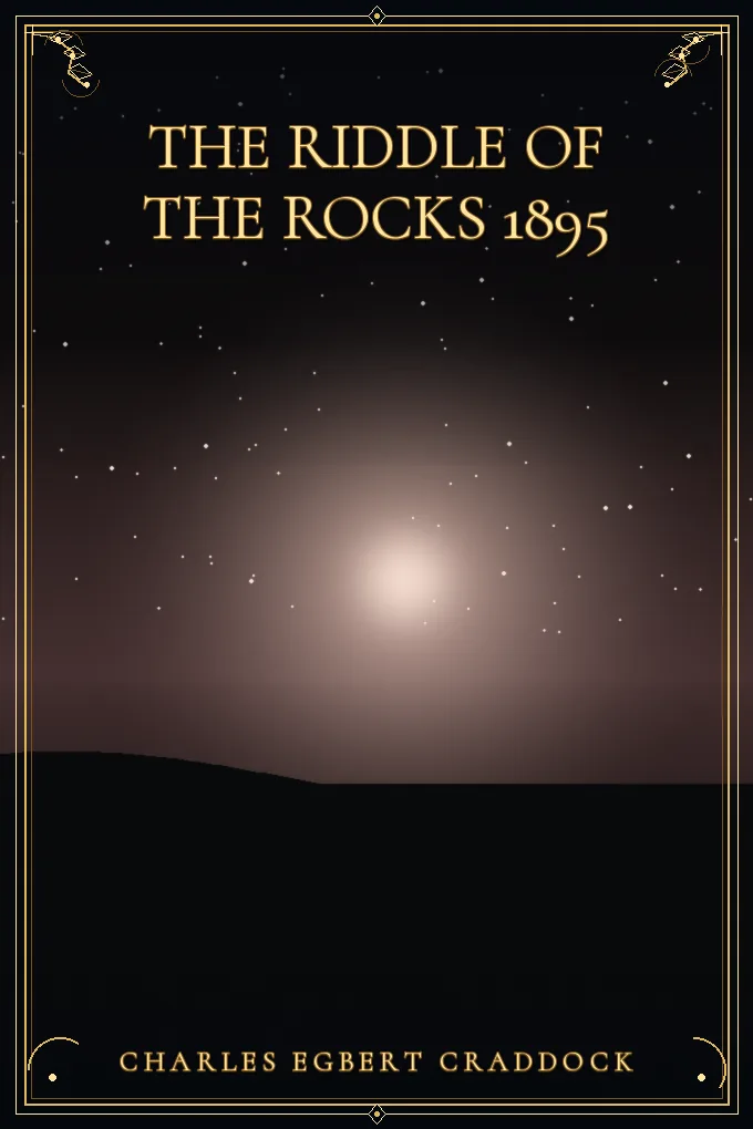Cover of The riddle of the rocks 1895