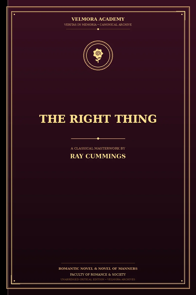 Cover of The Right Thing