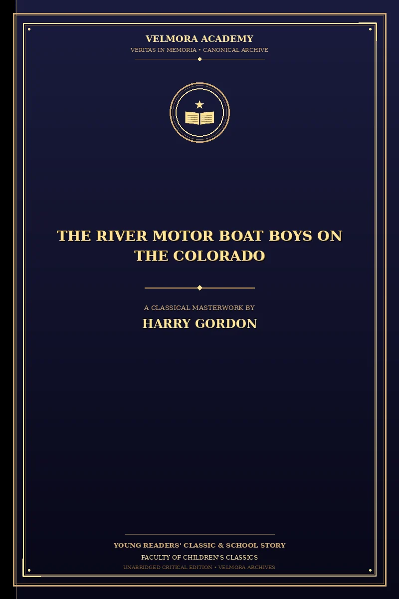 Cover of The River Motor Boat Boys on the Colorado
