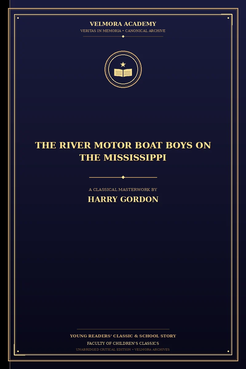 Cover of The River Motor Boat Boys on the Mississippi