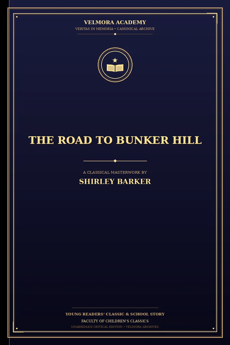 Cover of The Road to Bunker Hill