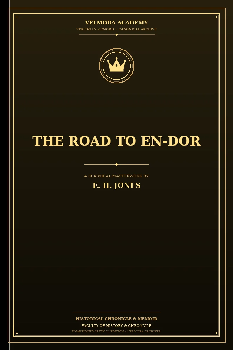 The Road to En-Dor