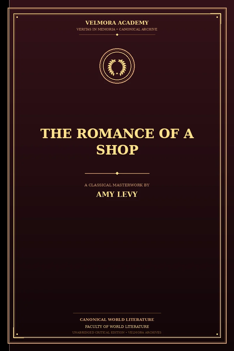 Cover of The Romance of a Shop