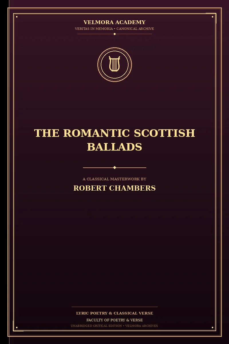Cover of The Romantic Scottish Ballads