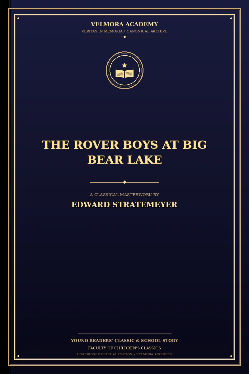 Cover of The Rover Boys at Big Bear Lake