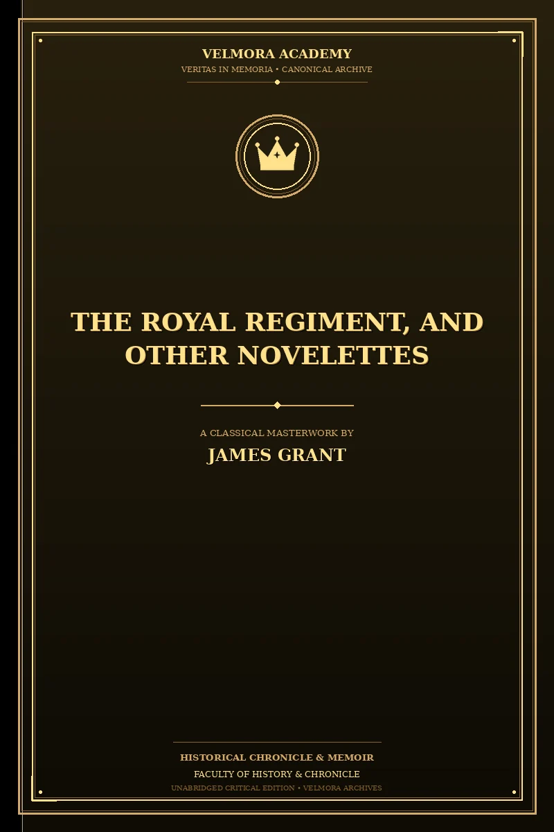 Cover of The Royal Regiment, and Other Novelettes
