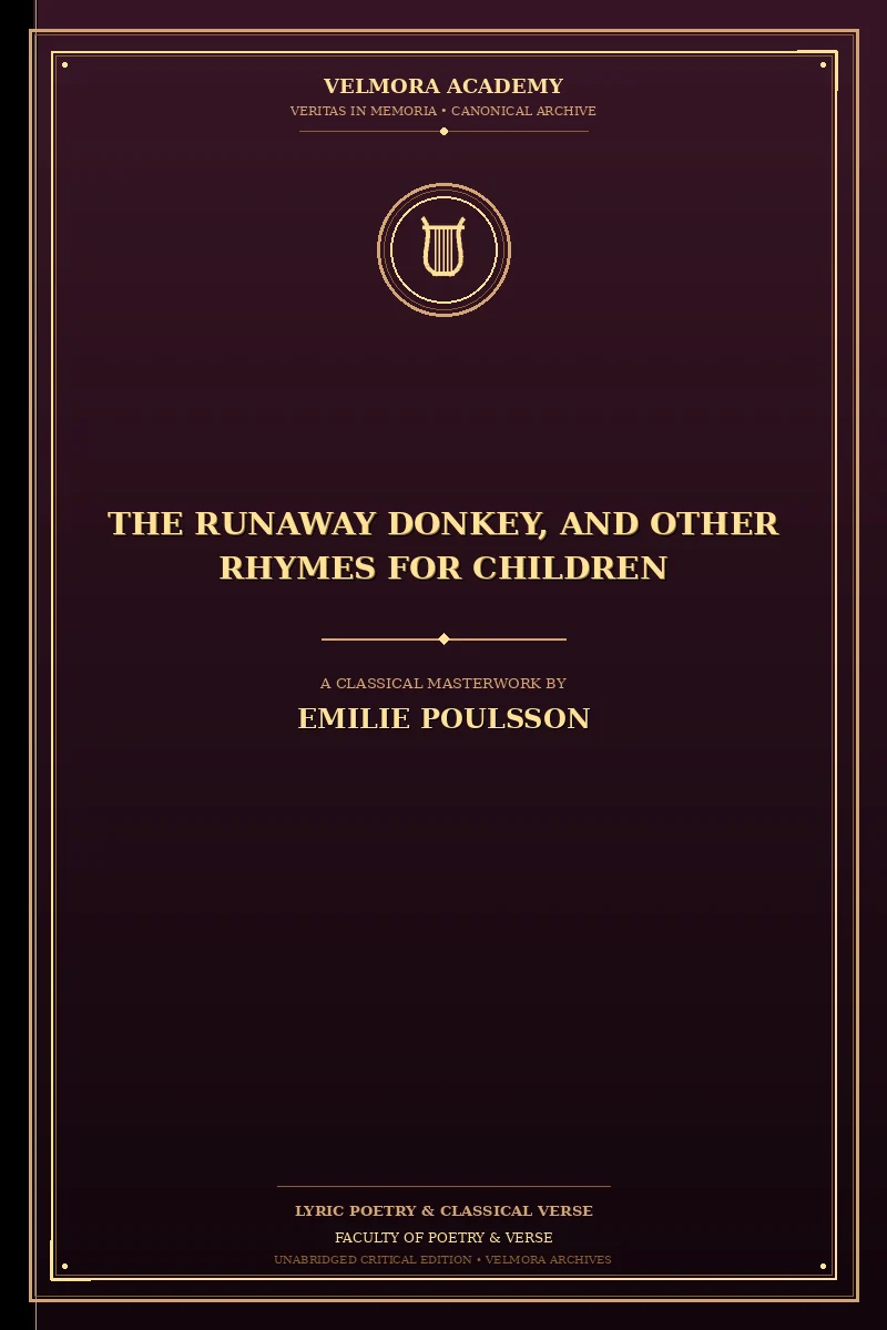 The Runaway Donkey, and Other Rhymes for Children