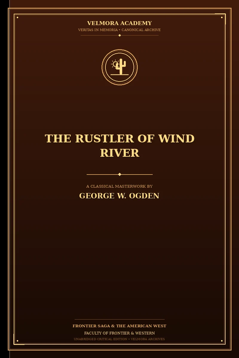 Cover of The Rustler of Wind River