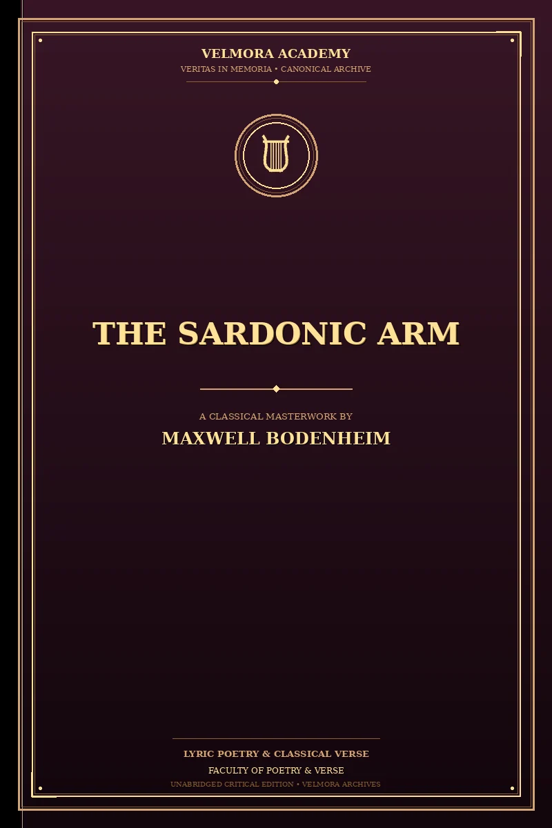 Cover of The Sardonic Arm