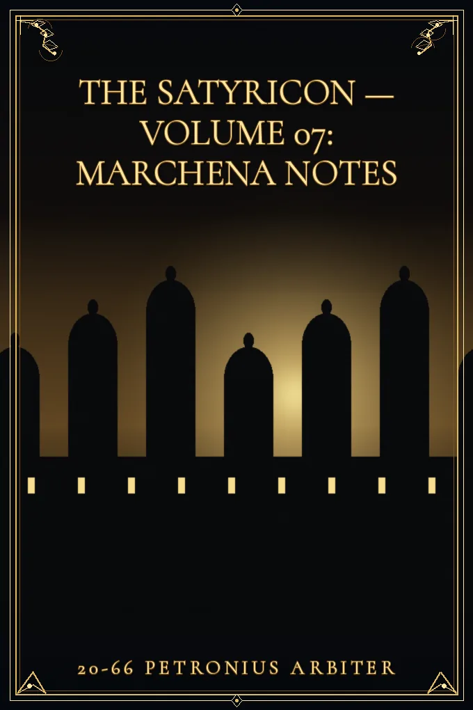Cover of The Satyricon — Volume 07: Marchena Notes