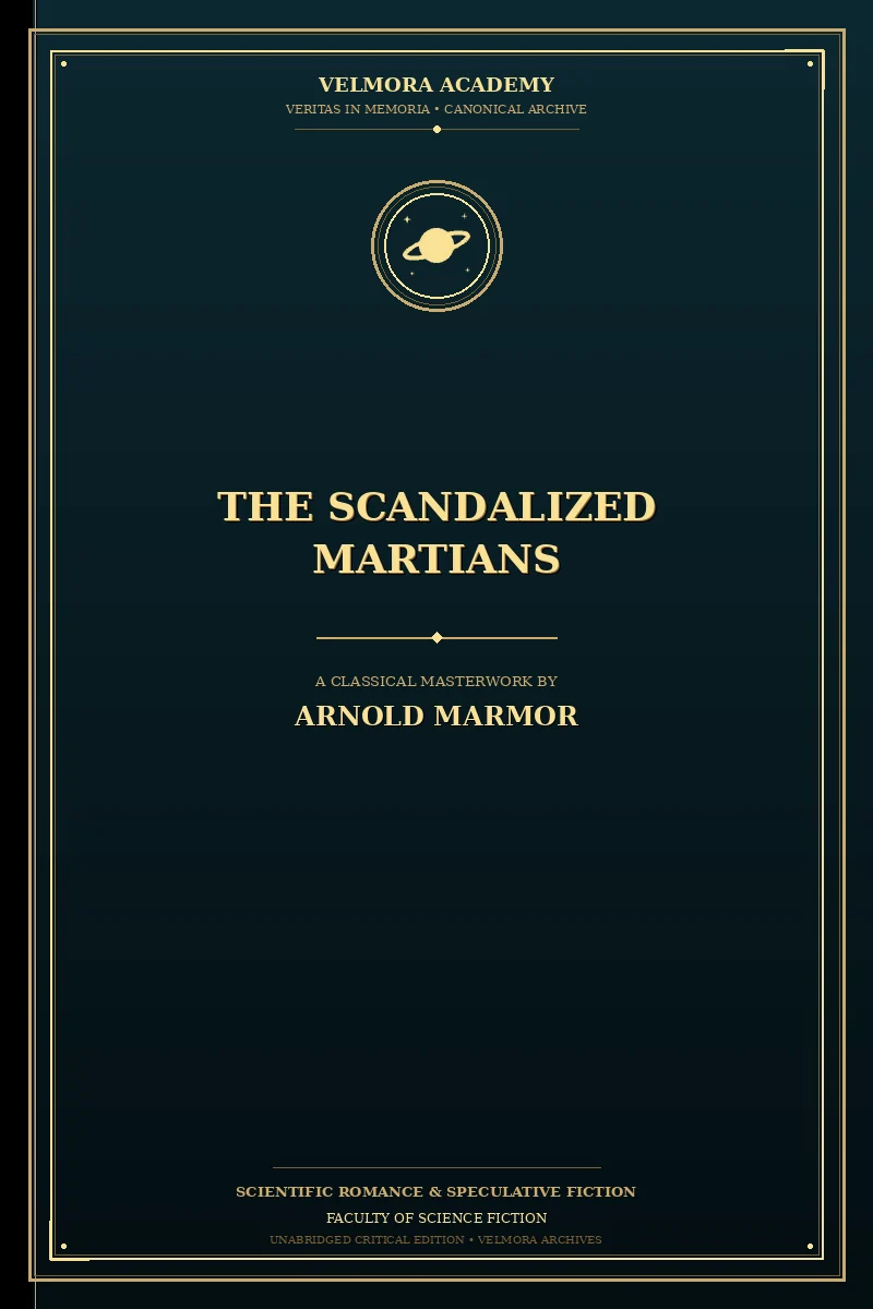 Cover of The Scandalized Martians