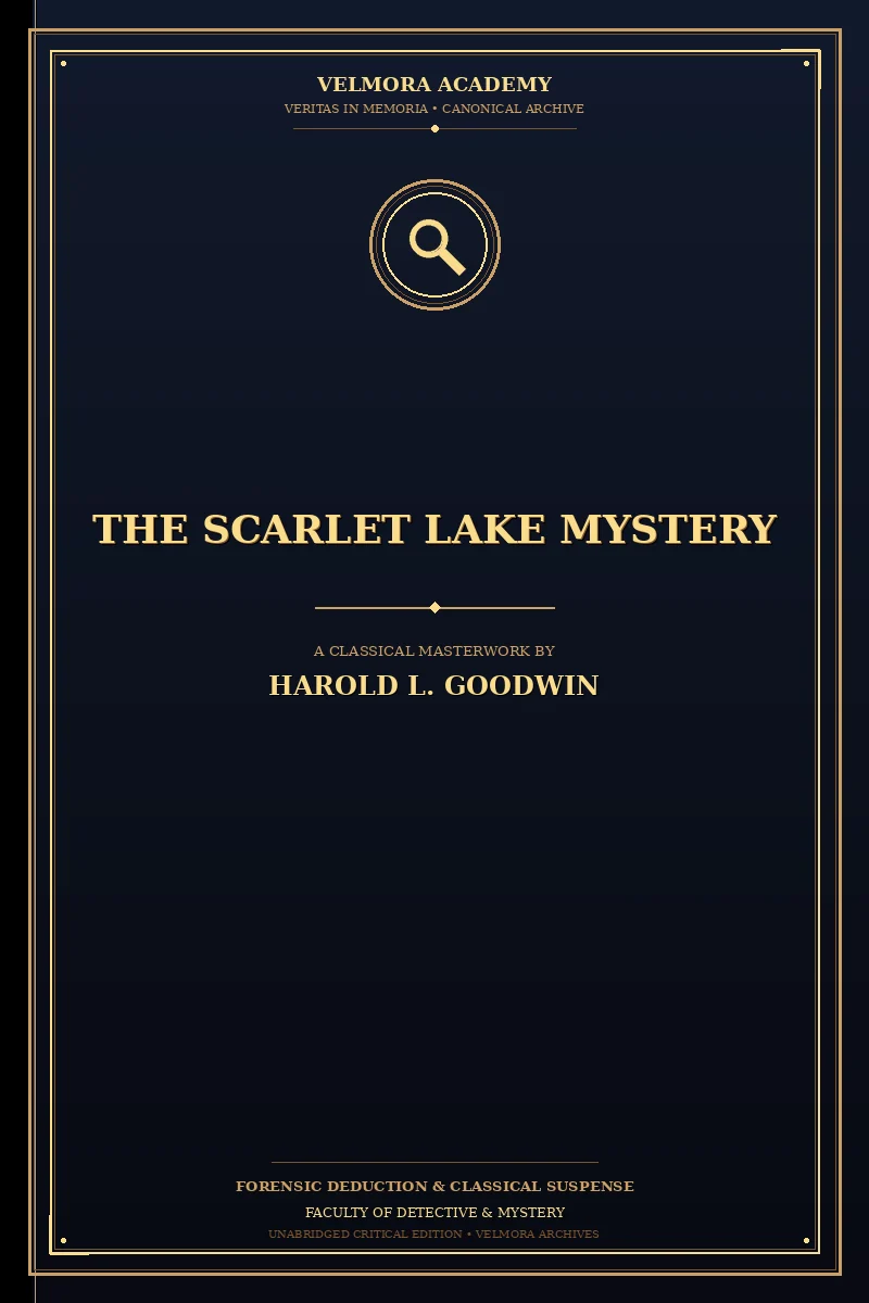 The Scarlet Lake Mystery