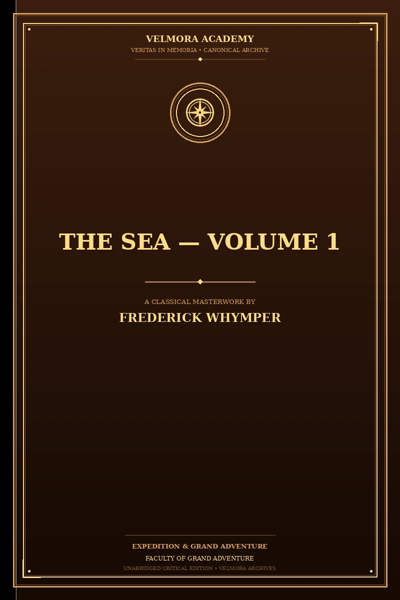 Cover of The Sea — Volume 1