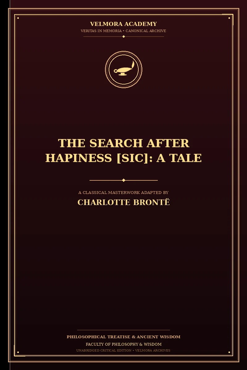 The Search After Hapiness [Sic]: A Tale