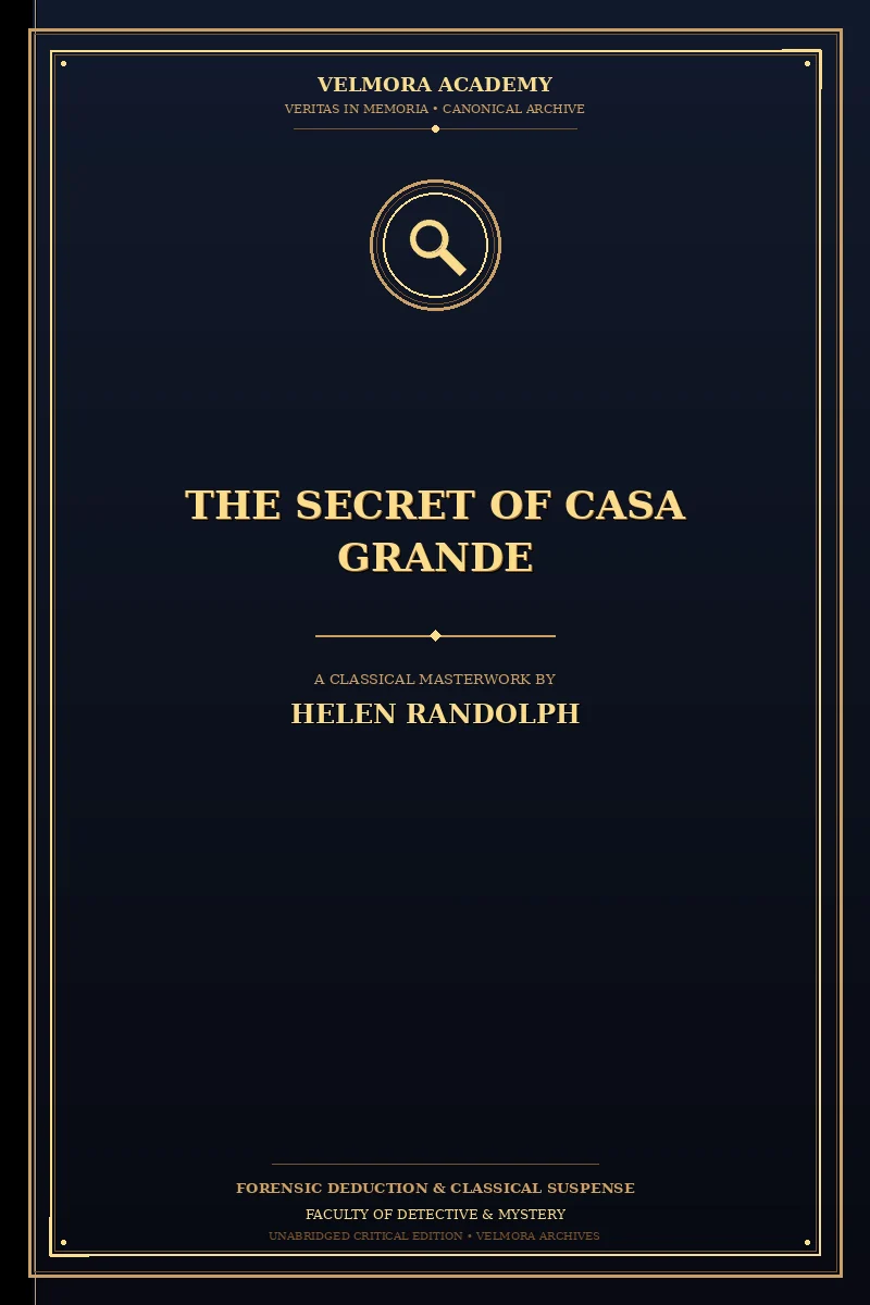 Cover of The Secret of Casa Grande