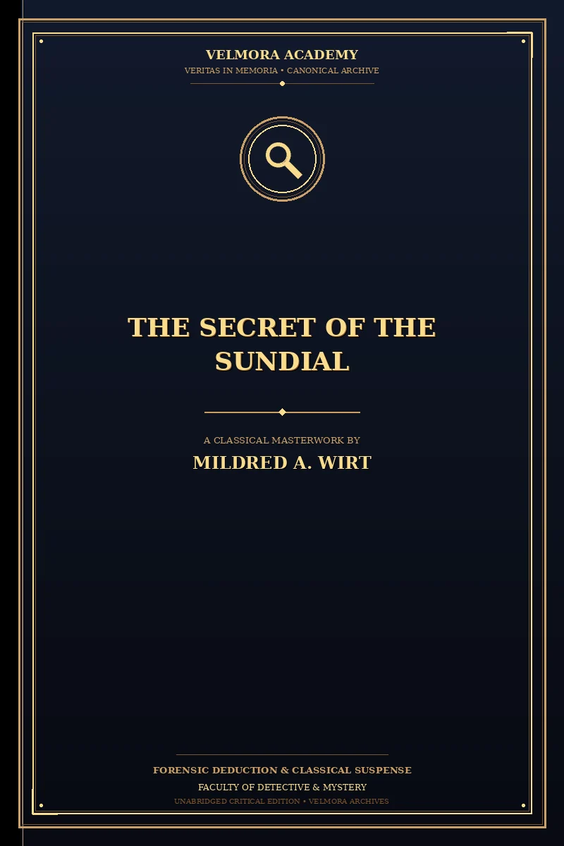 Cover of The Secret of the Sundial