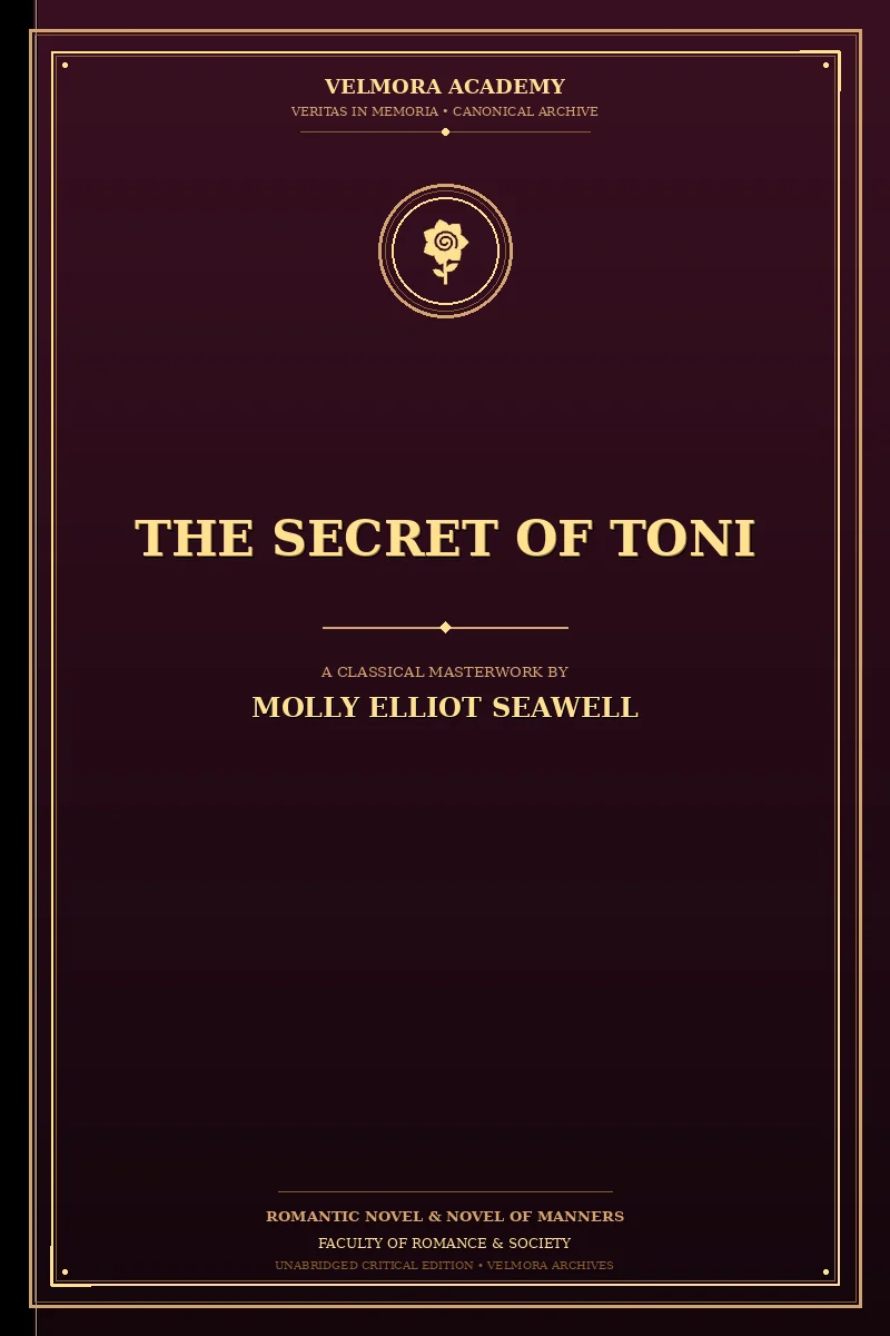 Cover of The Secret of Toni