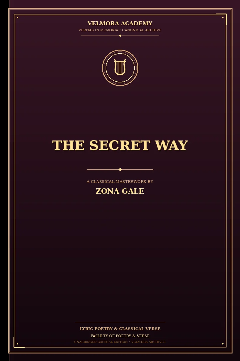 Cover of The Secret Way