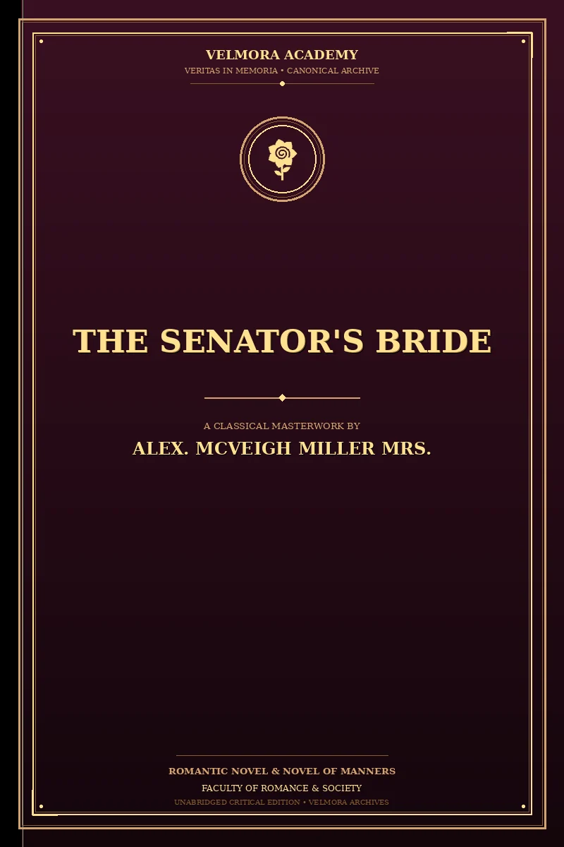 The Senator's Bride