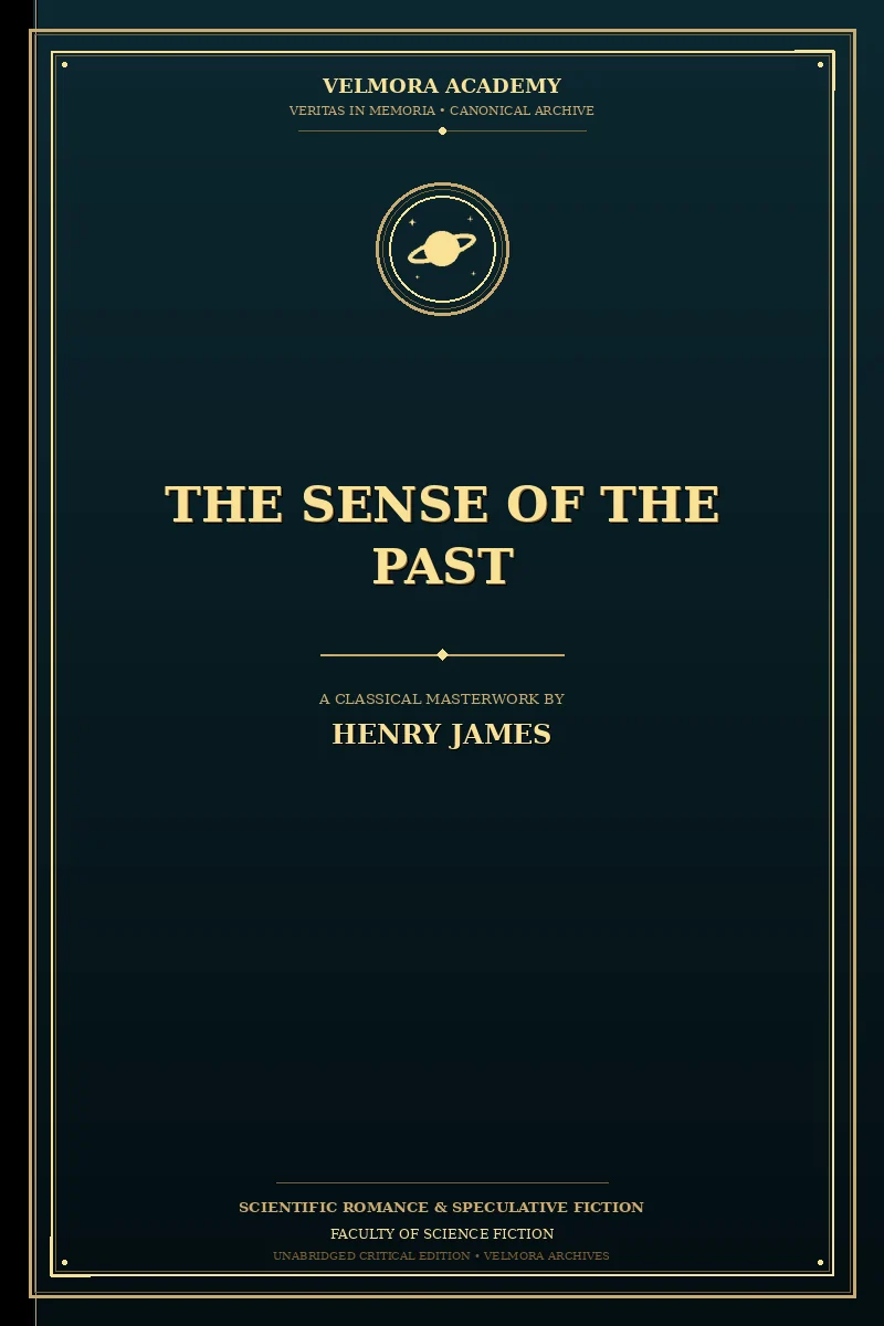 The Sense of the Past