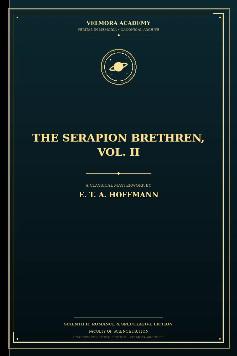 The Serapion Brethren, Vol. II
