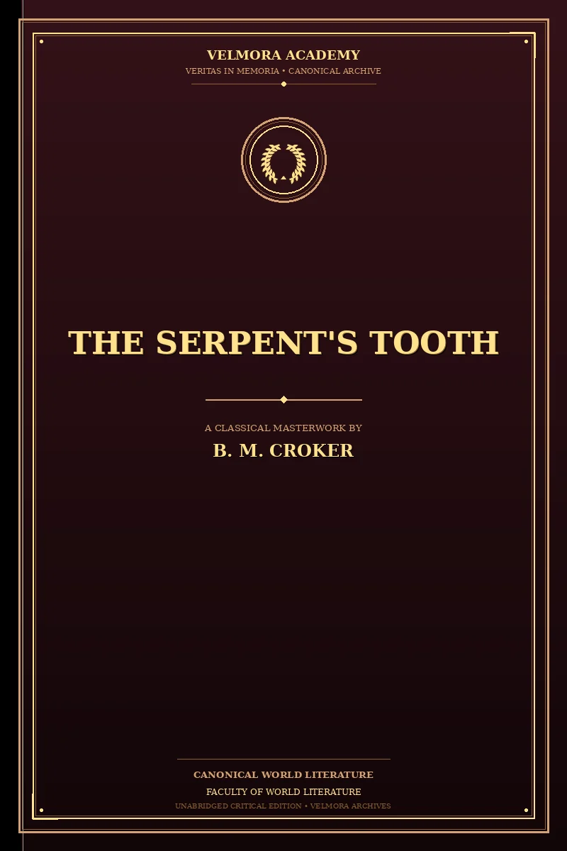 Cover of The Serpent's Tooth