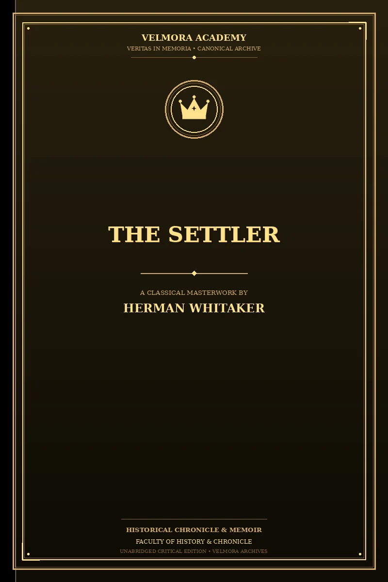 Cover of The Settler